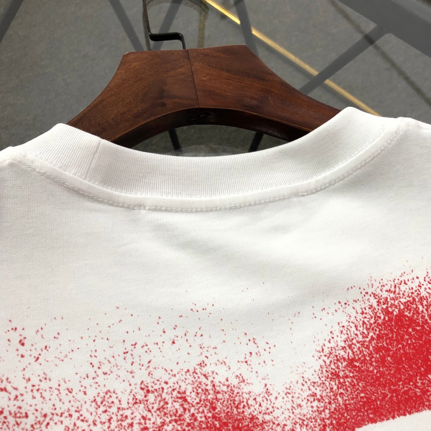 Off-White Letter Logo Print Oversize T-Shirt – 2025SS