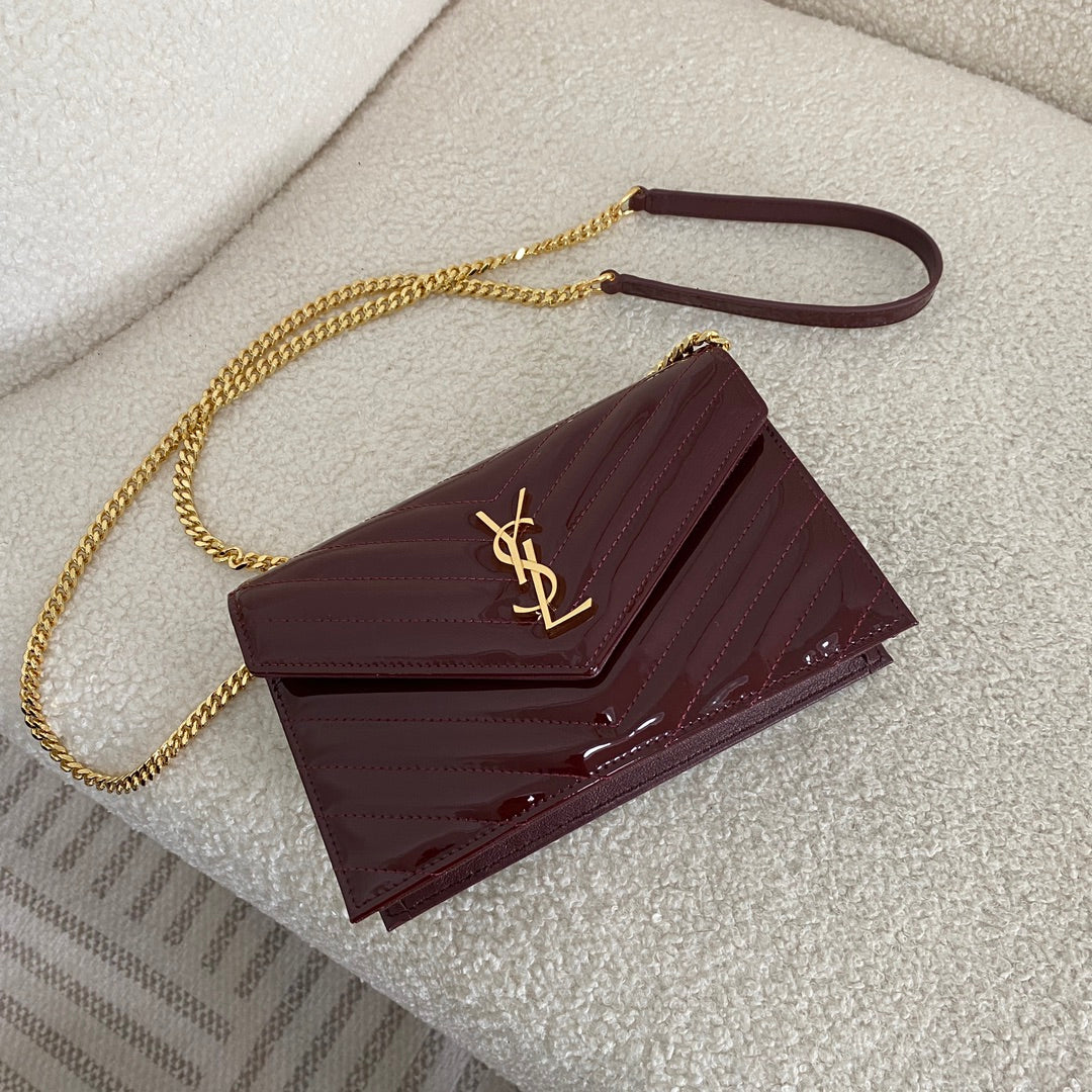 Saint Laurent Cassandre Envelope Clutch Bag