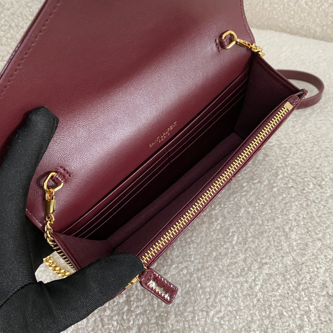 Saint Laurent Cassandre Envelope Clutch Bag
