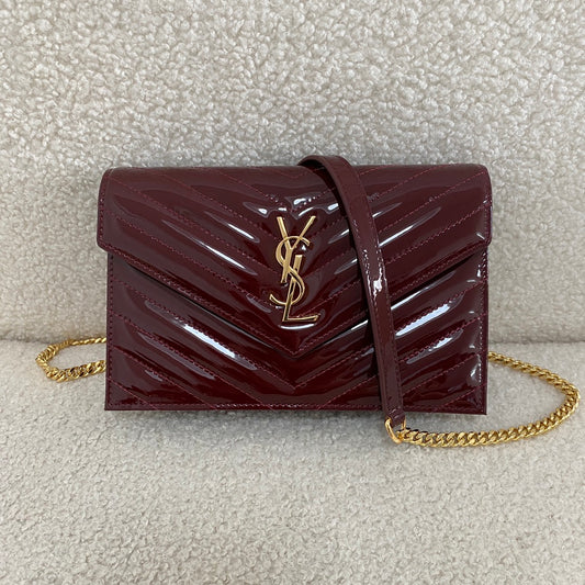 Saint Laurent Cassandre Envelope Clutch Bag
