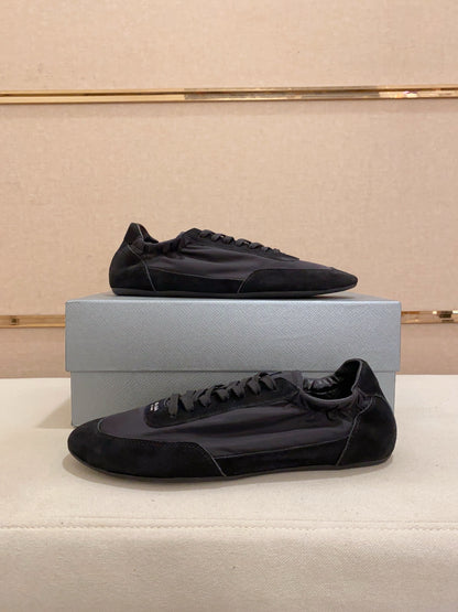 Prada Men's Air Cushion Suede Sneakers