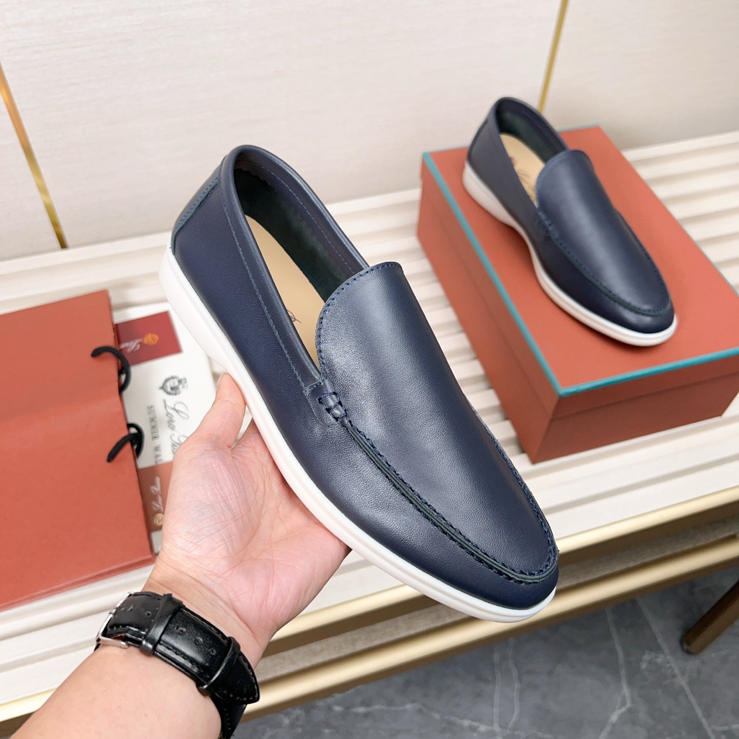 Loro Piana Classic Nappa Moccasins