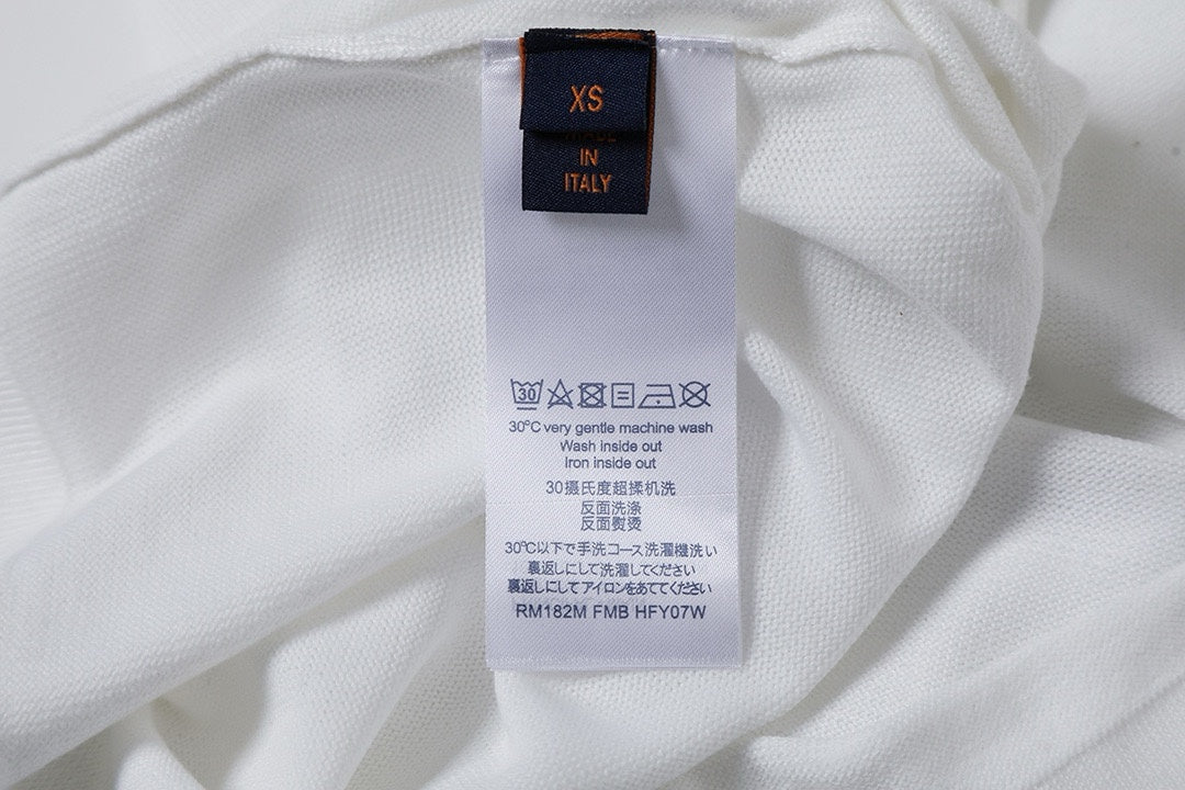 Louis Vuitton Cracked Jacquard Knit Short Sleeve – 26SS