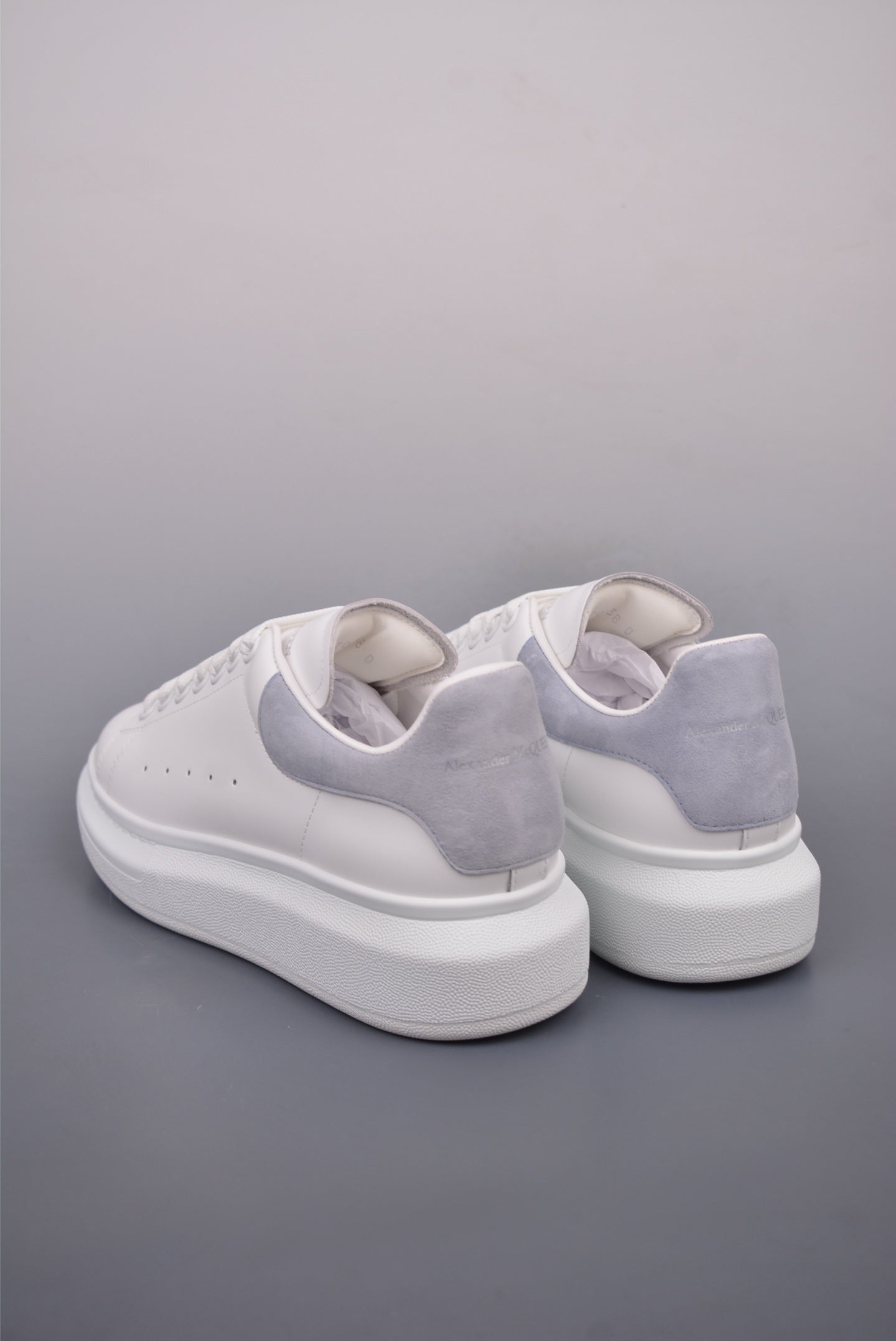 Alexander McQueen Classic Platform White Sneakers – 2025 Edition