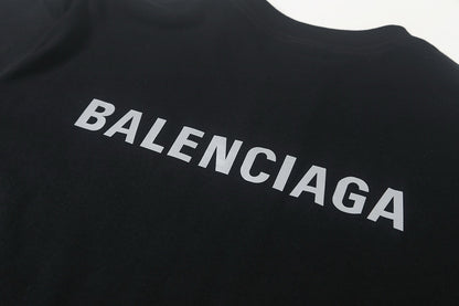 Balenciaga Laser Reflective Logo T-Shirt – 26SS
