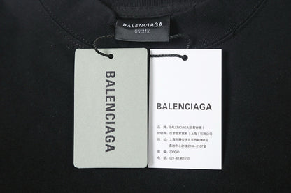 Balenciaga Rhinestone Signature Washed T-Shirt – 26SS