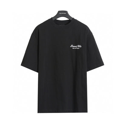 Balenciaga Script Letter Embroidered T-Shirt – 26SS