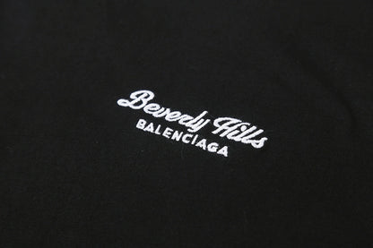 Balenciaga Script Letter Embroidered T-Shirt – 26SS