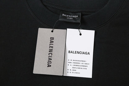 Balenciaga Script Letter Embroidered T-Shirt – 26SS