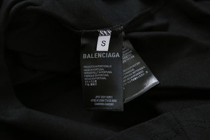 Balenciaga Script Letter Embroidered T-Shirt – 26SS