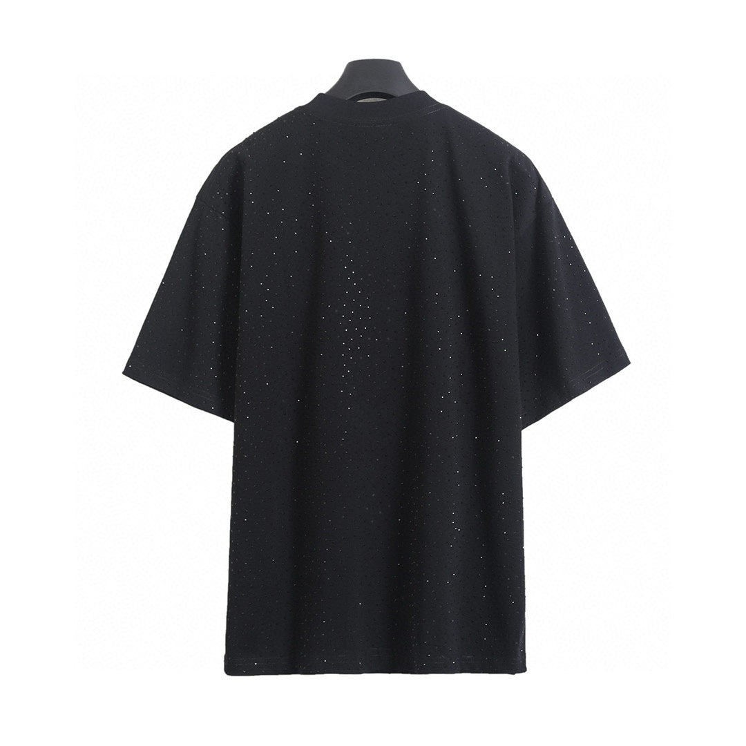 Balenciaga Rhinestone Short-Sleeve T-Shirt – 26SS
