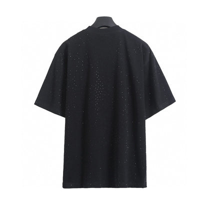 Balenciaga Rhinestone Short-Sleeve T-Shirt – 26SS