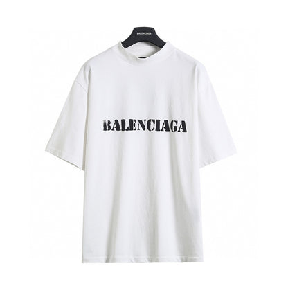 Balenciaga Blurred Letter Print T-Shirt – 26SS