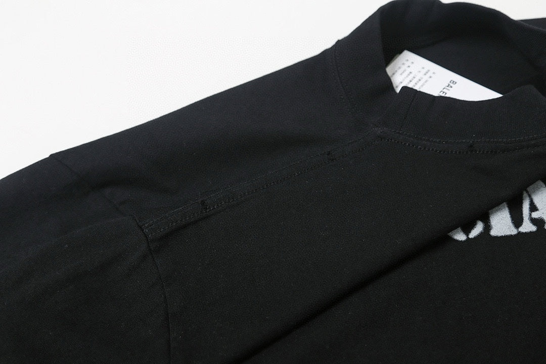 Balenciaga Blurred Letter Print T-Shirt – 26SS