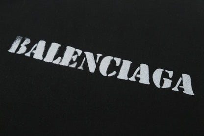 Balenciaga Blurred Letter Print T-Shirt – 26SS