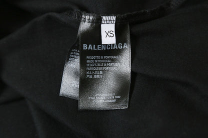 Balenciaga Blurred Letter Print T-Shirt – 26SS