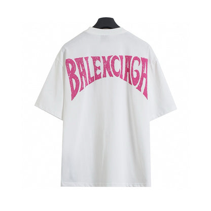 Balenciaga Back Letter Sketch Print T-Shirt – 26SS