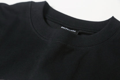 Balenciaga Inverted Garbled Letter Print T-Shirt – 26SS