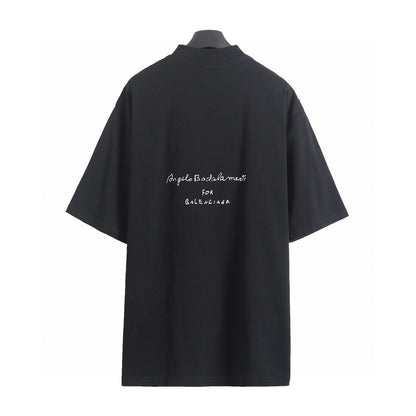 Balenciaga Musical Note Washed Distressed T-Shirt – 26SS