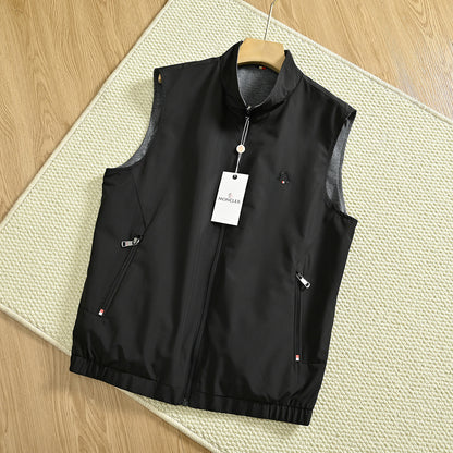 Moncler Reversible Stand-Collar Vest – 2025 Spring Collection