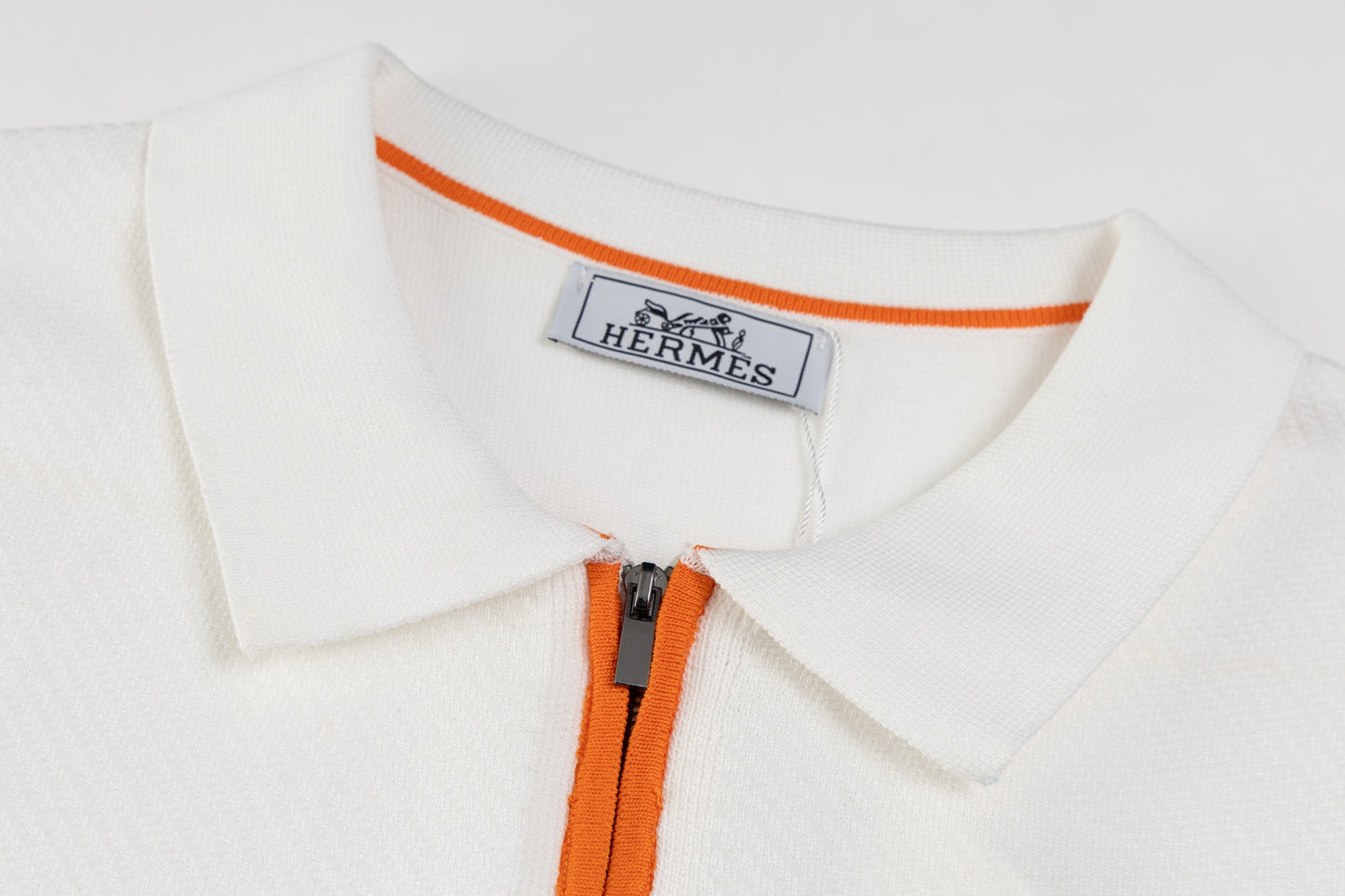 Hermès Retro Knitted Polo Shirt – SS24