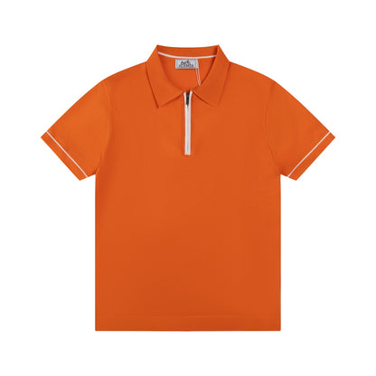 Hermès Retro Knitted Polo Shirt – SS24