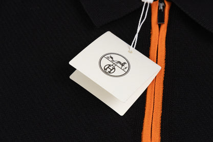 Hermès Retro Knitted Polo Shirt – SS24