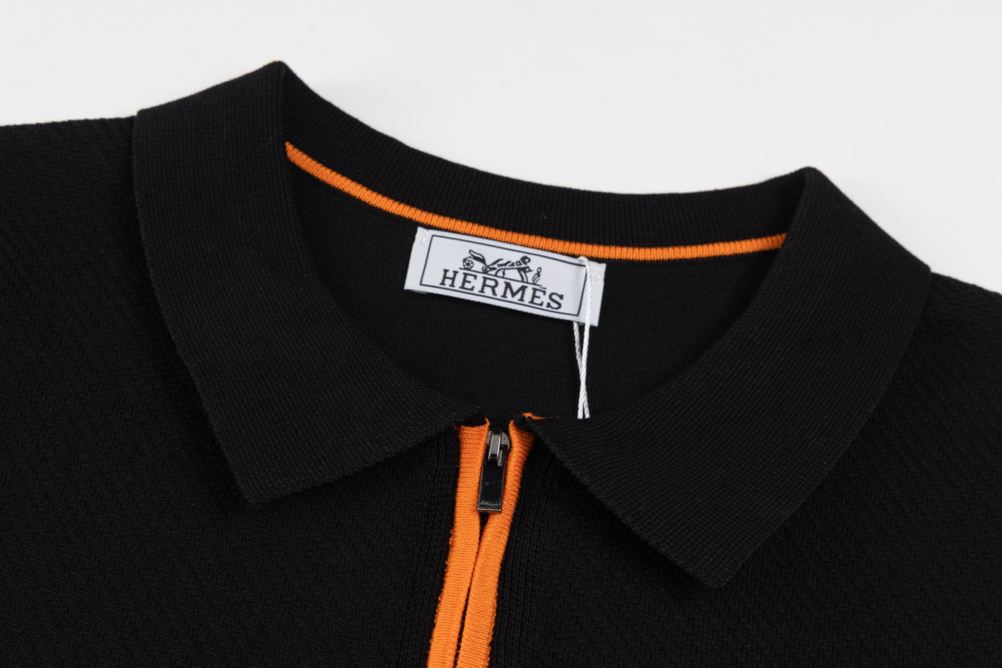 Hermès Retro Knitted Polo Shirt – SS24