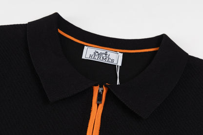 Hermès Retro Knitted Polo Shirt – SS24