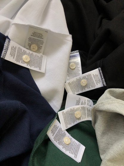 Ralph Lauren Bear Logo Mesh Polo Shirt
