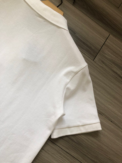 Ralph Lauren Bear Logo Mesh Polo Shirt