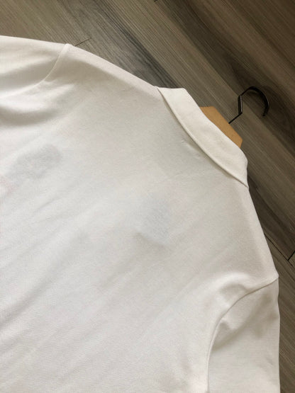 Ralph Lauren Bear Logo Mesh Polo Shirt