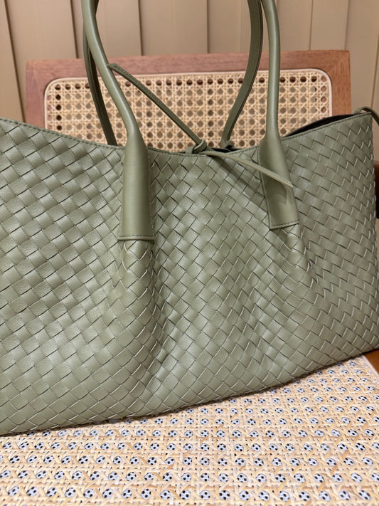 Bottega Veneta Pinacoteca Reversible Large Tote Bag