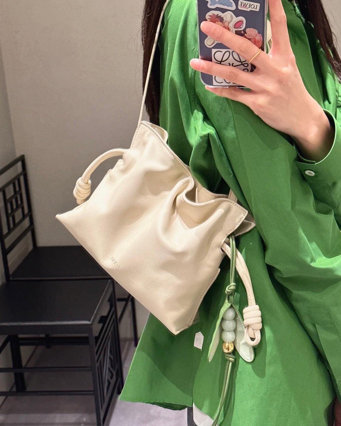 Loewe Flamenco Small Drawstring Bag