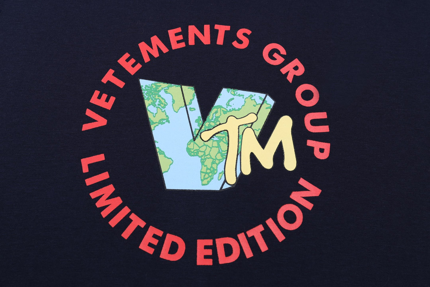 Vetements VTM Logo Print Loose T-Shirt – 2025SS