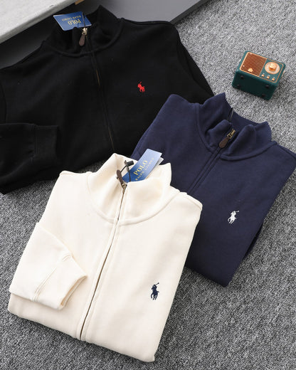 Ralph Lauren Old Money Full-Zip Sweatshirt – 25SS