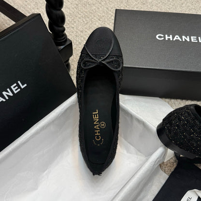 Chanel Classic Bow Ballet Flats – Spring/Summer Collection – 25SS