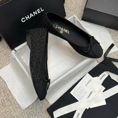 Chanel Classic Bow Ballet Flats – Spring/Summer Collection – 25SS