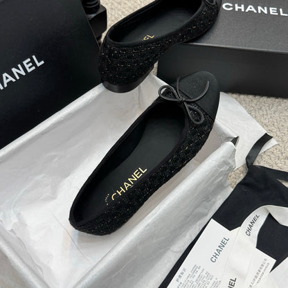 Chanel Classic Bow Ballet Flats – Spring/Summer Collection – 25SS