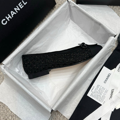 Chanel Classic Bow Ballet Flats – Spring/Summer Collection – 25SS