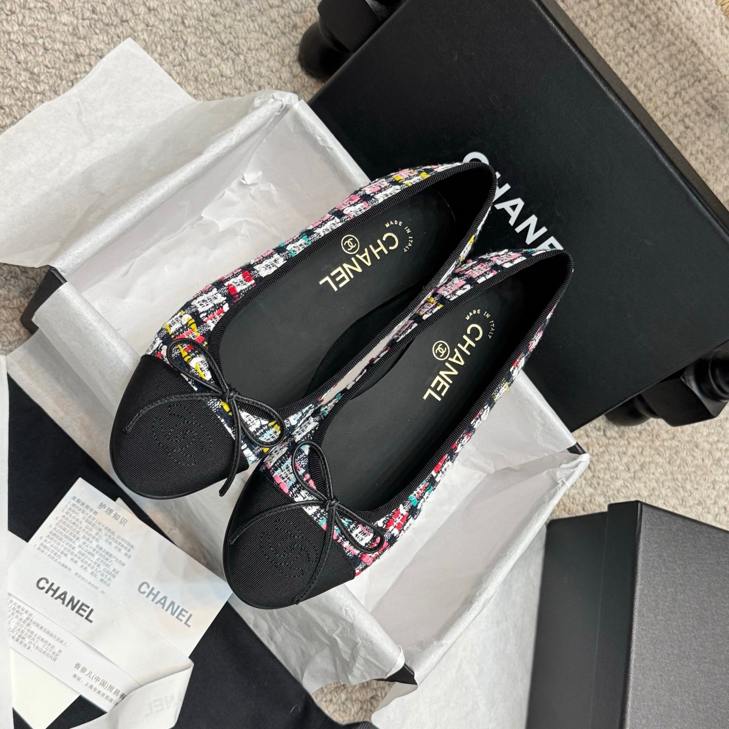 Chanel Classic Bow Ballet Flats – Spring/Summer Collection – 25SS