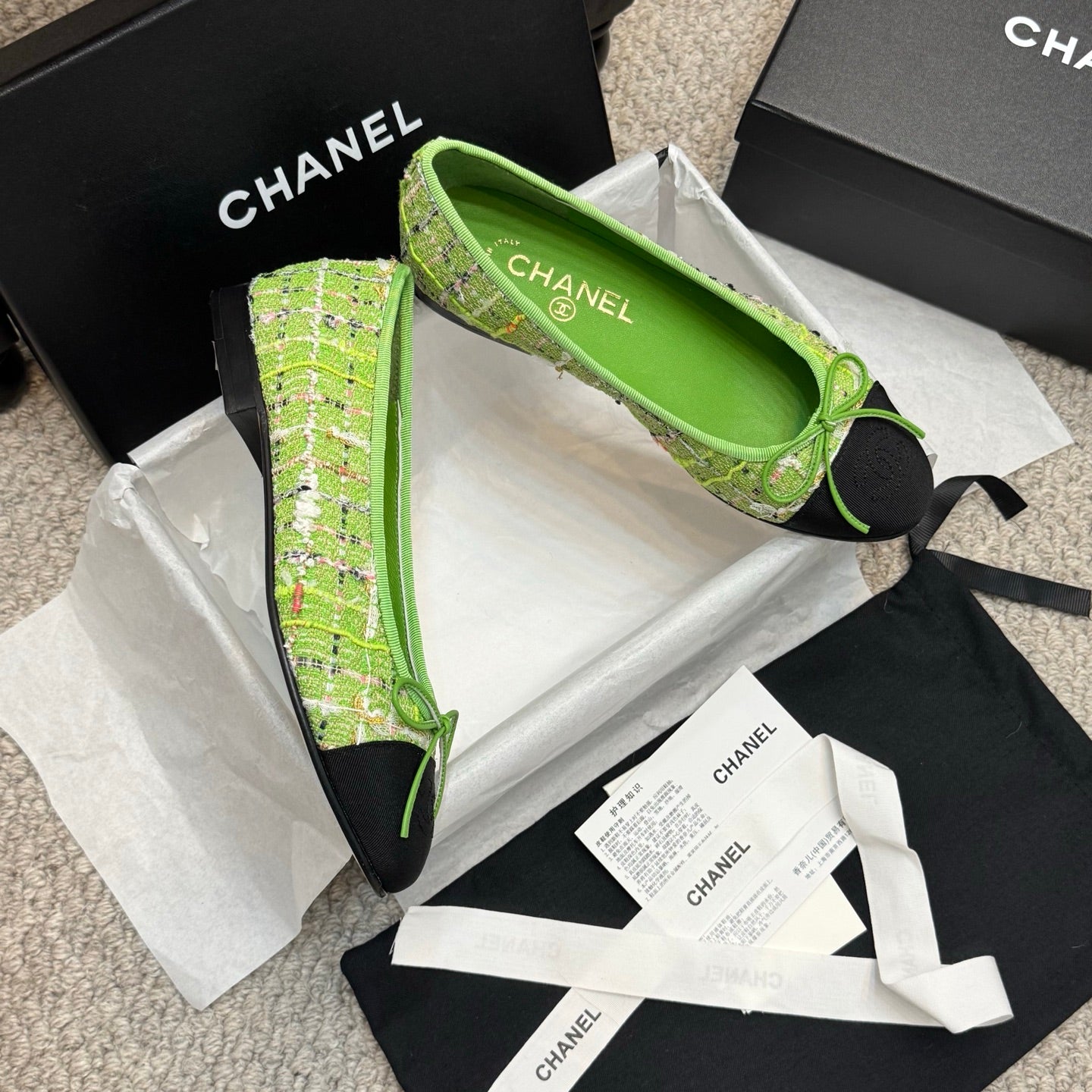 Chanel Classic Bow Ballet Flats – Spring/Summer Collection – 25SS