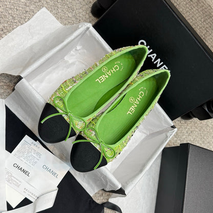 Chanel Classic Bow Ballet Flats – Spring/Summer Collection – 25SS