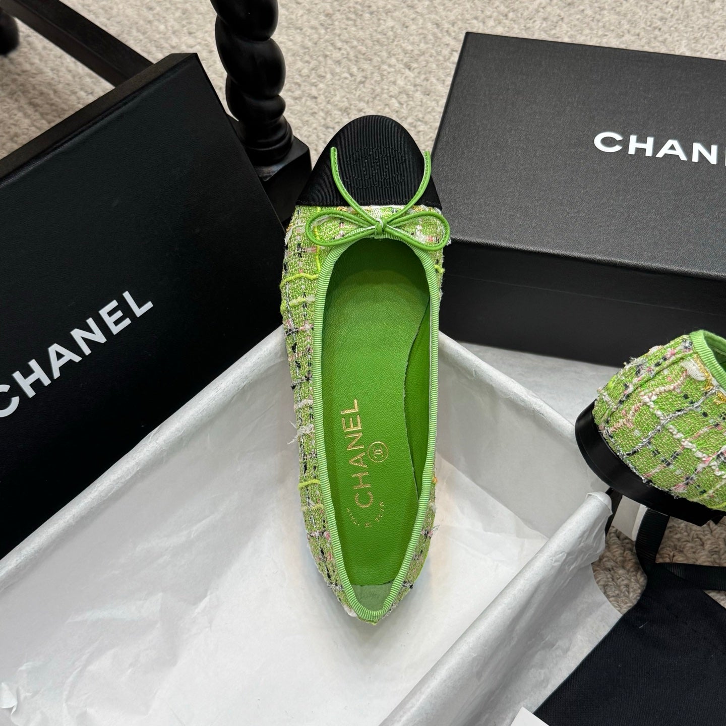 Chanel Classic Bow Ballet Flats – Spring/Summer Collection – 25SS