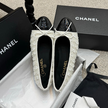 Chanel Classic Bow Ballet Flats – Spring/Summer Collection – 25SS