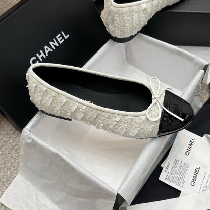 Chanel Classic Bow Ballet Flats – Spring/Summer Collection – 25SS