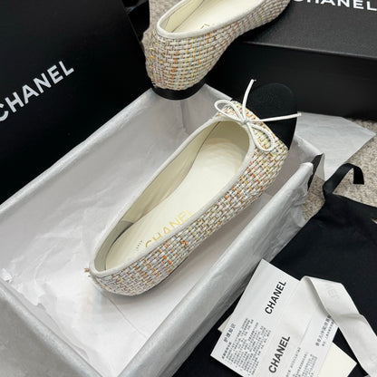 Chanel Classic Bow Ballet Flats – Spring/Summer Collection – 25SS