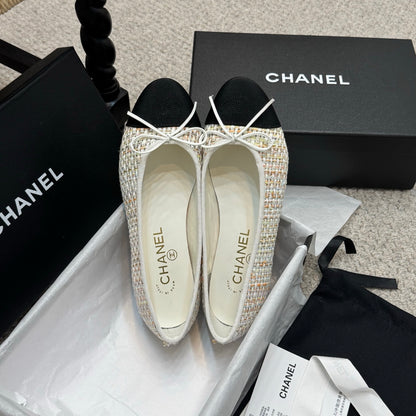 Chanel Classic Bow Ballet Flats – Spring/Summer Collection – 25SS