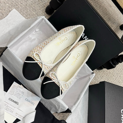 Chanel Classic Bow Ballet Flats – Spring/Summer Collection – 25SS