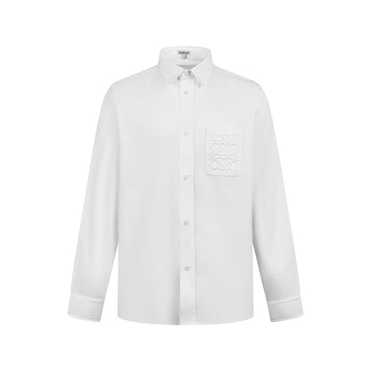 Loewe Anagram Pocket Cotton Shirt